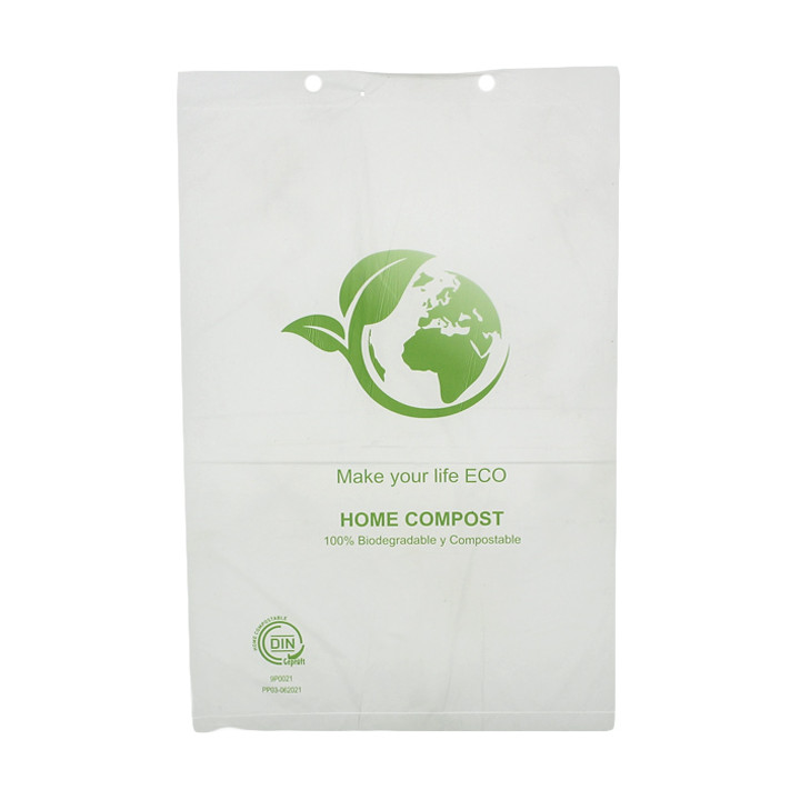 Plastic Bag Block Bio Home Compost 25x37cm (3.000 Units)