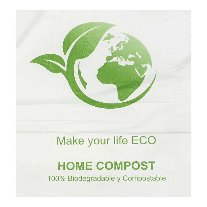 Plastic Bag Block Bio Home Compost 25x37cm (3.000 Units)