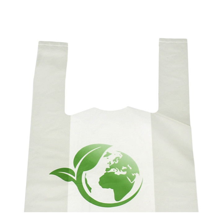 Plastic T-Shirt Bag Bio Home Compost 30x40cm (2.000 Units)