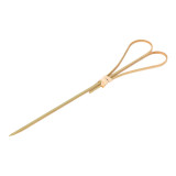 Bamboo Food Pick Heart Design 12cm (100 Units)  
