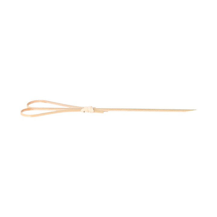 Bamboo Food Pick Heart Design 12cm (100 Units)  
