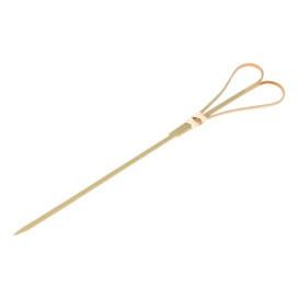 Bamboo Food Pick Heart Design 15cm (100 Units)  