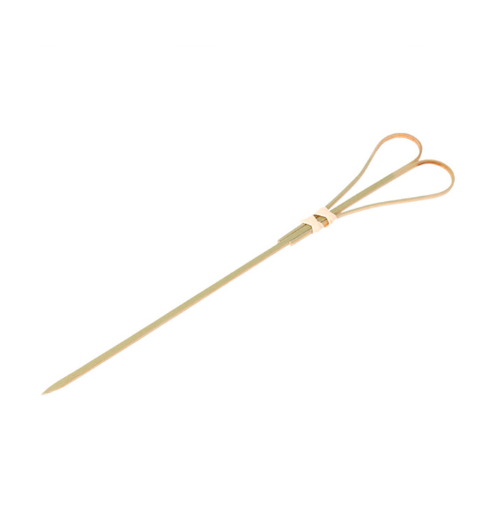 Bamboo Food Pick Heart Design 15cm (10000 Units)