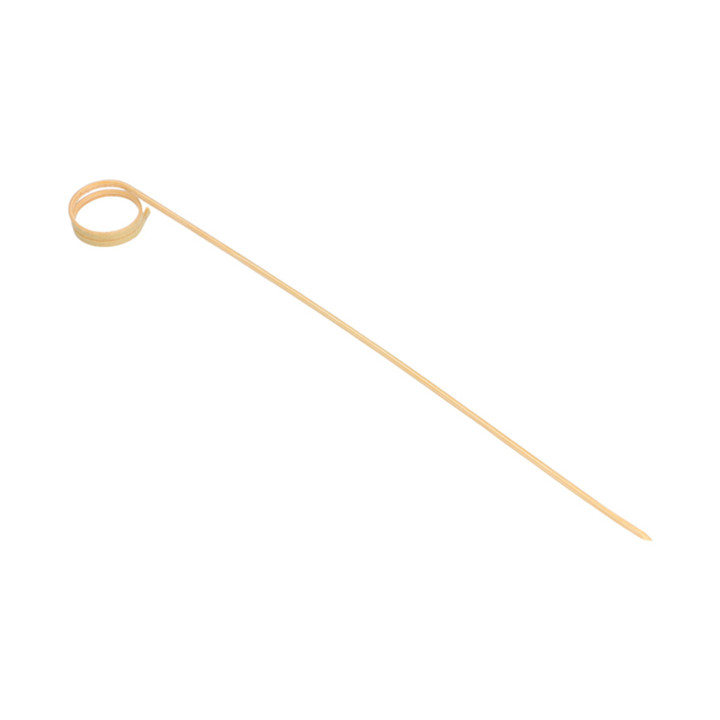 Bamboo Food Pick "Espiral" Design 20cm (100 Units)  