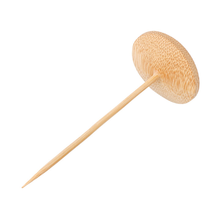 Bamboo Food Pick "Platillo" Design 10cm (1200 Units)