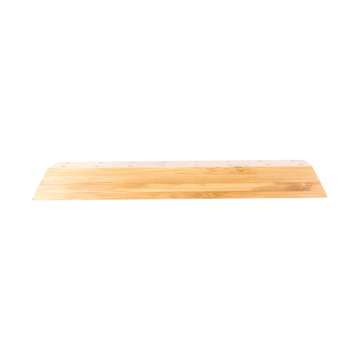 Bamboo Food Pick Holder Tray Brown 20x6x2cm (48 Units)
