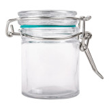 Glass Storage Jar Airtight 45 ml Ø4,5x6cm (24 Units) 