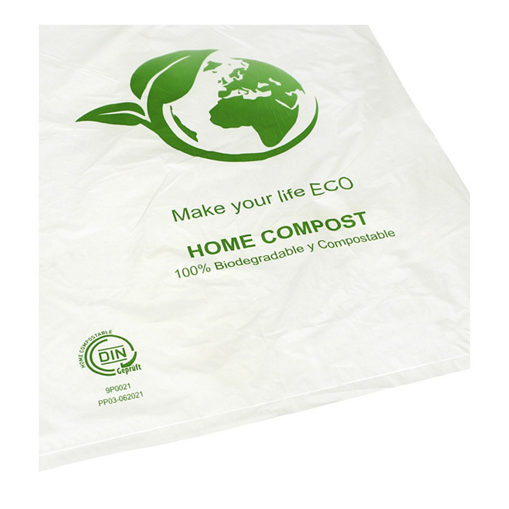 Plastic Bag Block Bio Home Compost 30x40cm (100 Units)