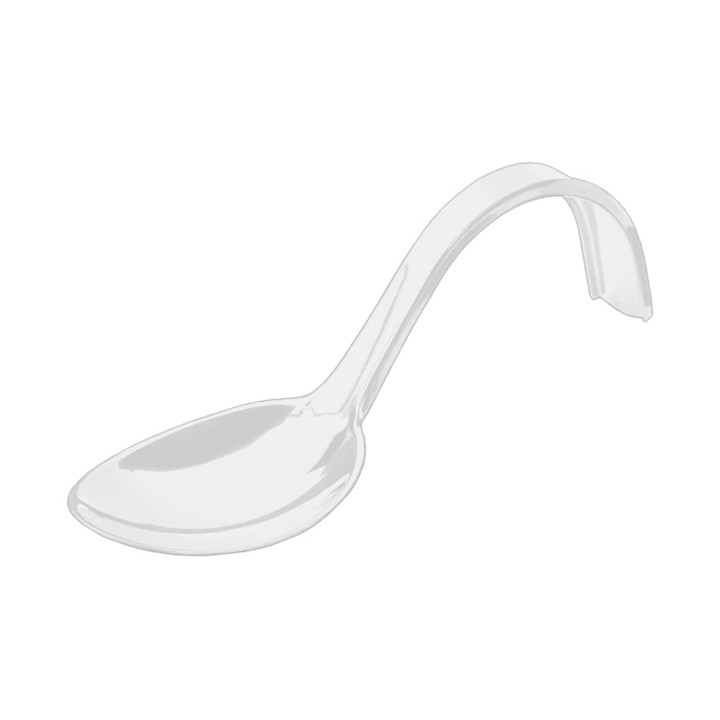 Tasting Spoon PS Curved White 13 cm (50 Units) 