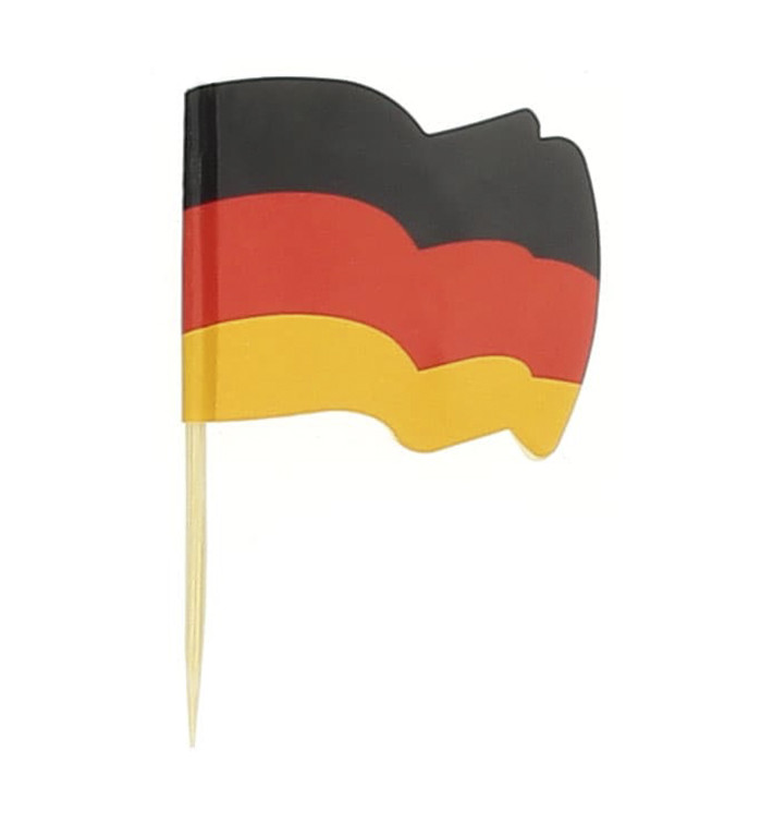 Germany Flag Food Pick 6,5cm (14400 Units)