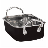 Serving Bucket Steel Black 14,5x9,5cm (1 Unit) 