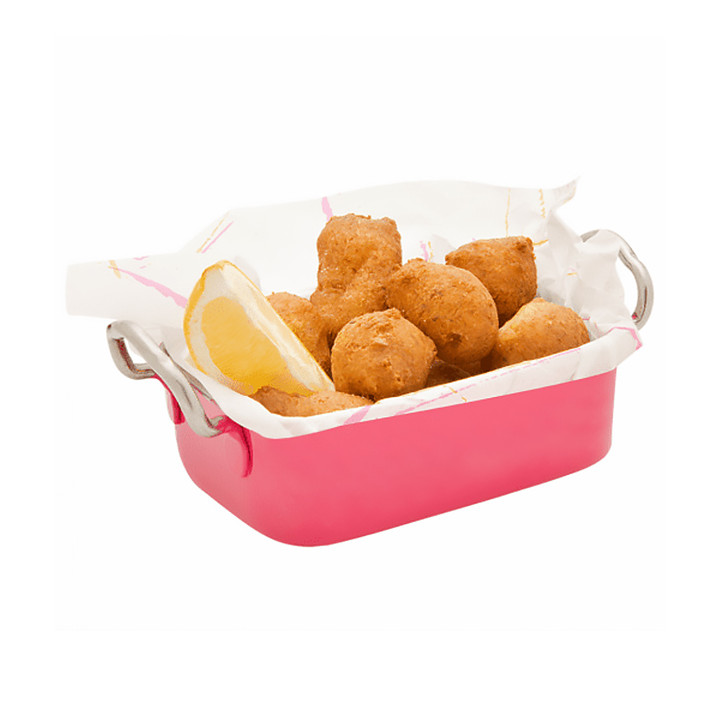 Serving Bucket Steel Pink 14,5x9,5cm (6 Units)