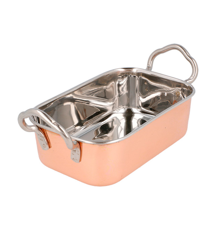 Serving Bucket Steel Copper 14,5x9,5cm (1 Unit) 