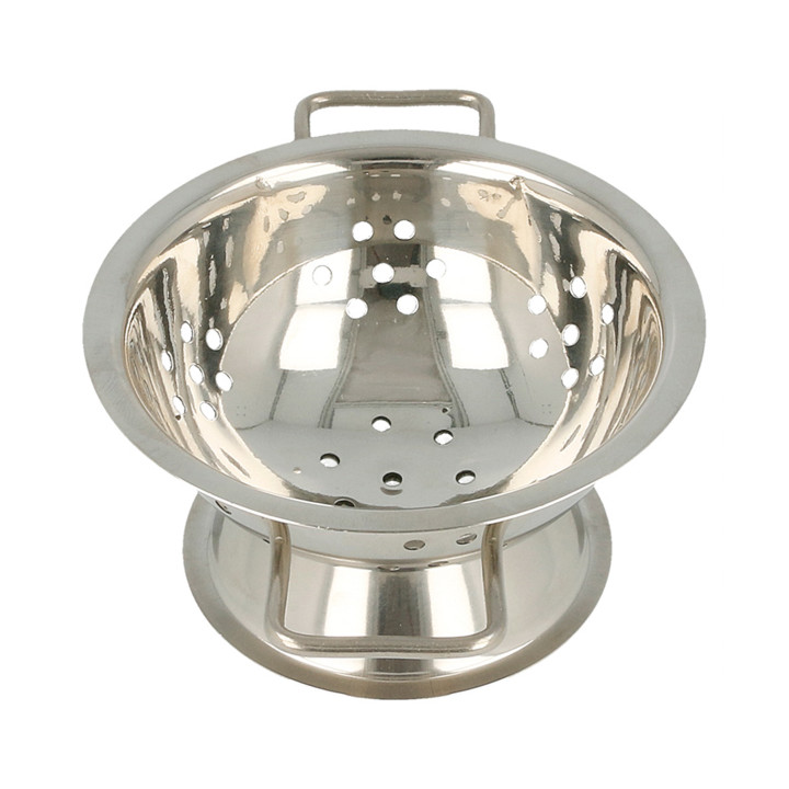Serving Mini Colander Bowl Steel Ø9,7x5,5cm (12 Units)