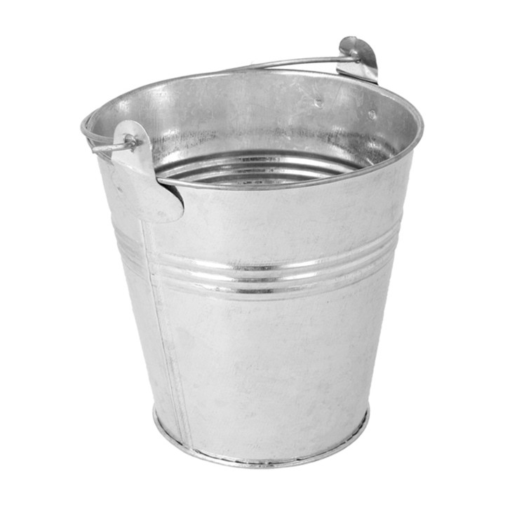 Serving Bucket Steel Ø10x10cm (1 Unit) 
