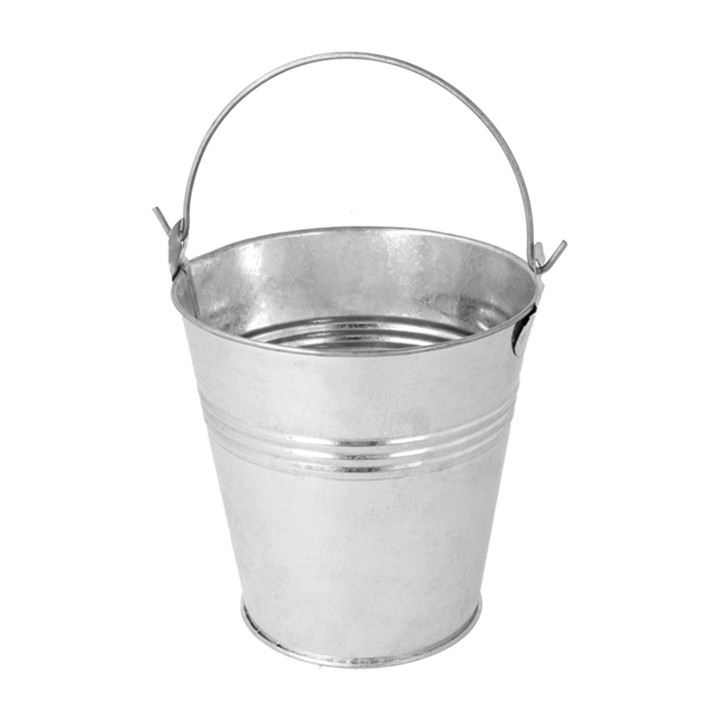 Serving Bucket Steel Ø10x10cm (1 Unit) 