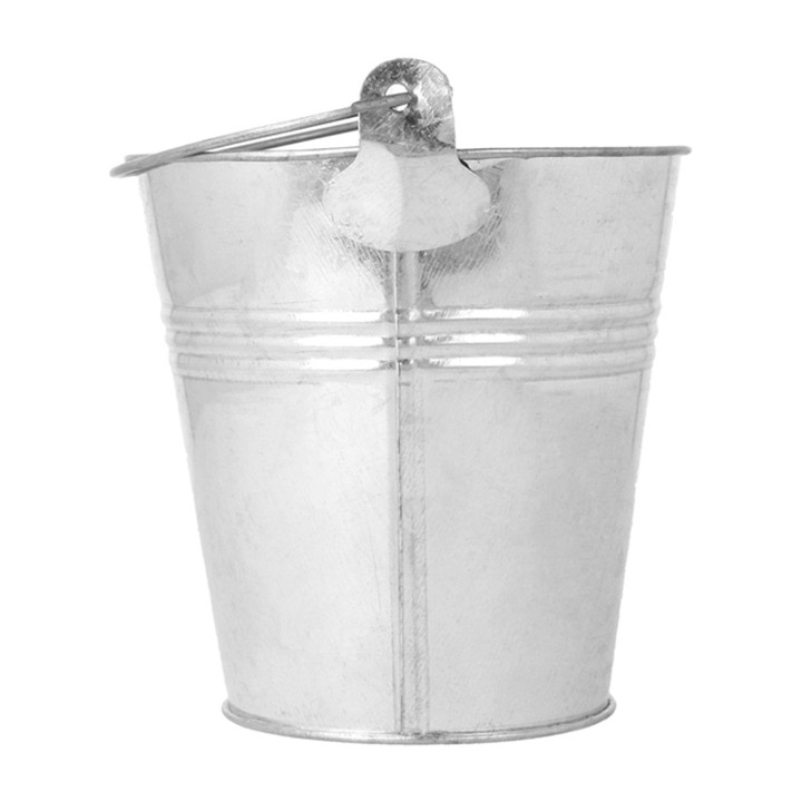 Serving Bucket Steel Ø10x10cm (1 Unit) 
