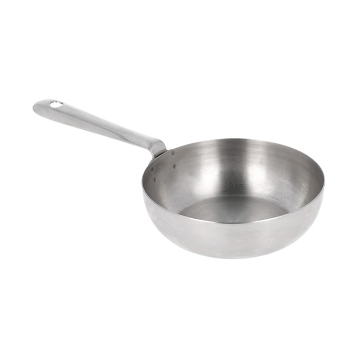 Serving Mini Fry Pan Tray Steel Ø10x3cm (1 Unit) 