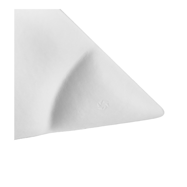 Sugarcane Tray Wasara Biodegradable Double Compartment (50 Units)