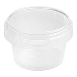 Plastic Deli Container Tamper-Evident PP 30ml Ø4,8cm (20 Units)