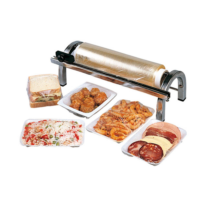 Food Wrap Dispenser with Cutter Stainless Steel 45cm (1 Unit) 