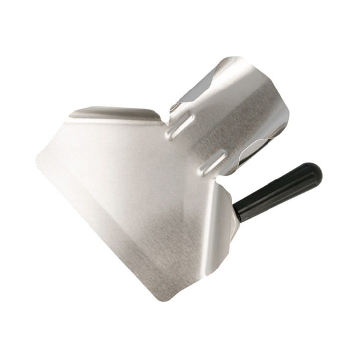 French Fries Scoop Steel 1 Handle Stainless Silver 20x22,5x5 cm (1 Unit) 