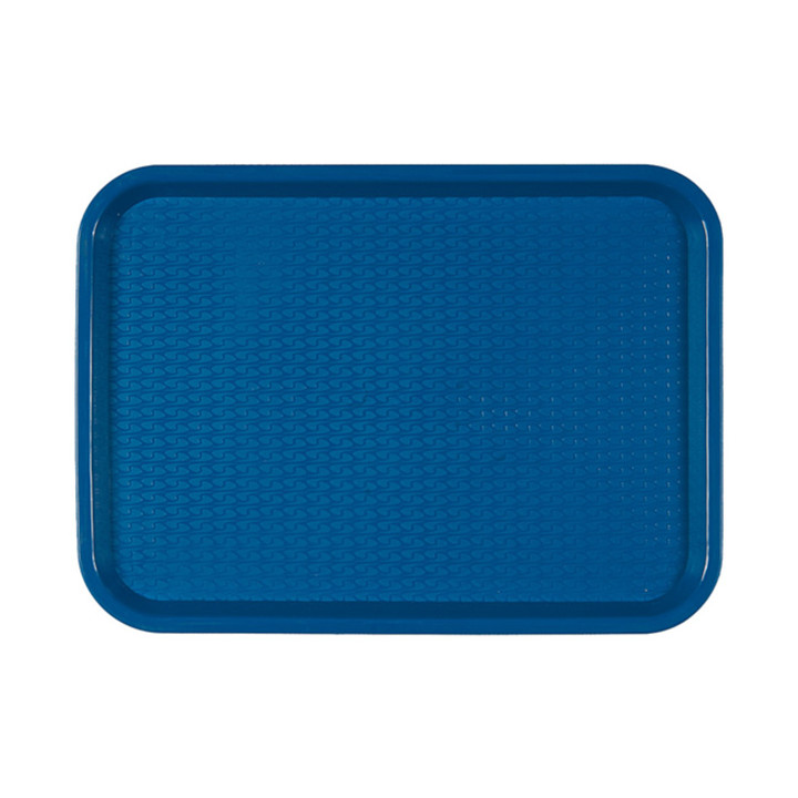 Plastic Tray Fast Food Blue 27,5x35,5cm (1 Unit) 