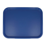 Plastic Tray Fast Food Blue 35,5x45,3cm (1 Unit) 