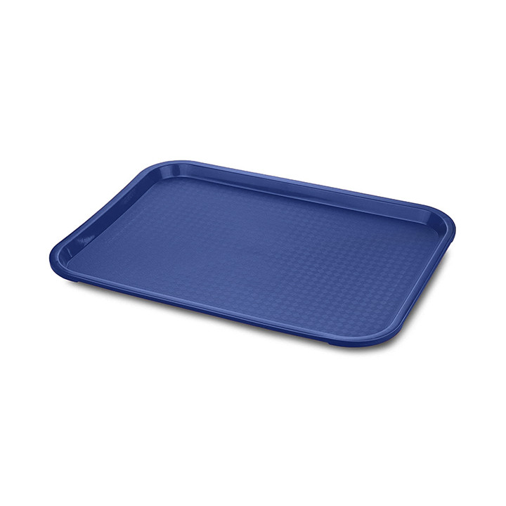 Plastic Tray Fast Food Blue 35,5x45,3cm (12 Units)