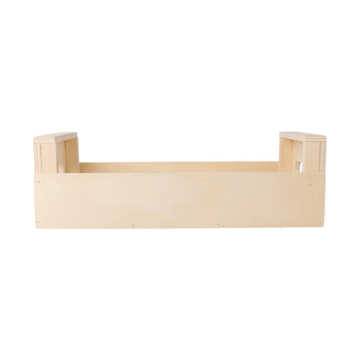 Wooden Display Box with Handle 20,5x12,5x6,5cm (20 Units)
