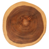 Wooden Serving Platter Round shape Ø30,5x3,5cm (1 Unit) 