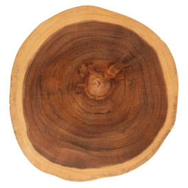 Wooden Serving Platter Round shape Ø30,5x3,5cm (1 Unit) 