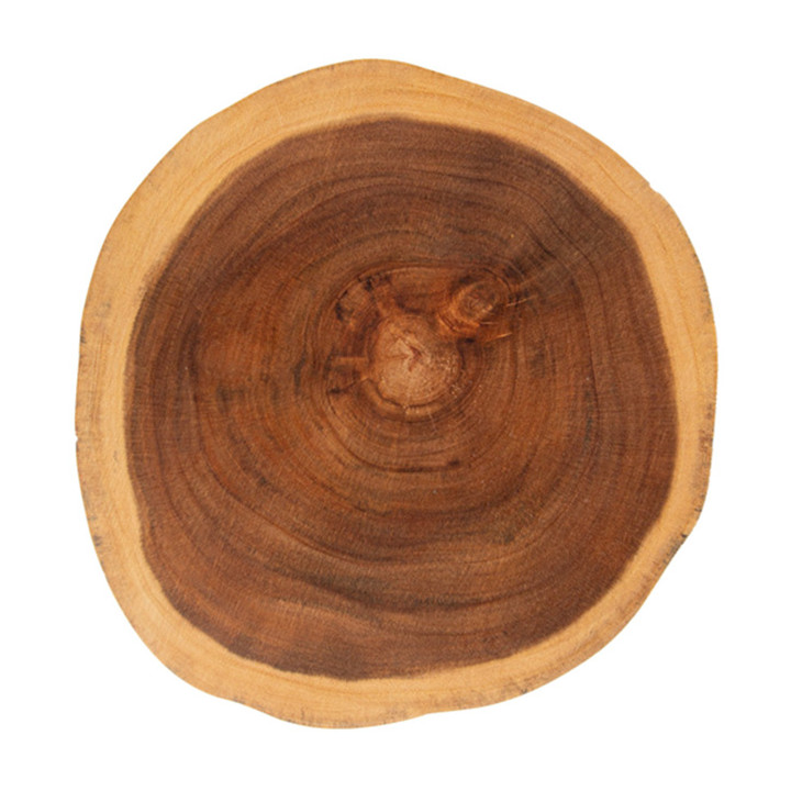 Wooden Serving Platter Round shape Ø30,5x3,5cm (1 Unit) 