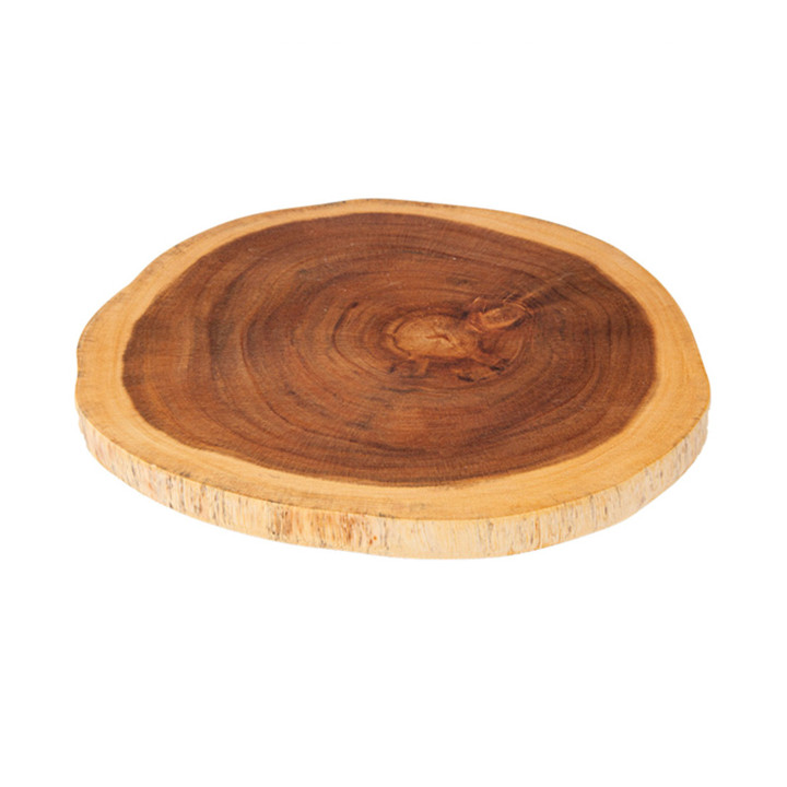 Wooden Serving Platter Round shape Ø30,5x3,5cm (1 Unit) 