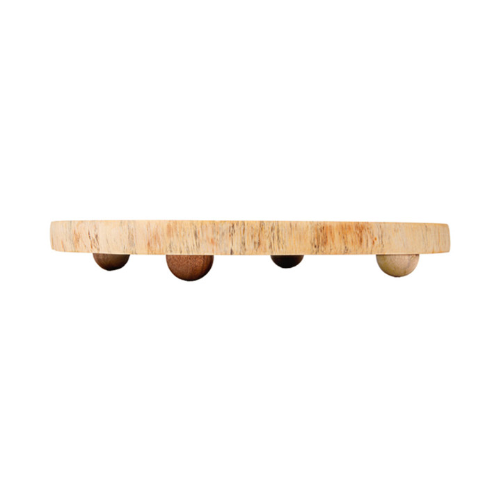 Wooden Serving Platter Oval shape 40,6x20,3x1,9cm (6 Units)