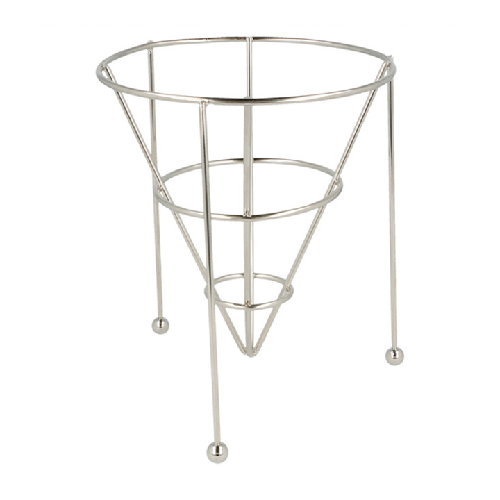 Serving Basket Containers Steel Stackable Ø12,7x15,2cm (1 Unit) 