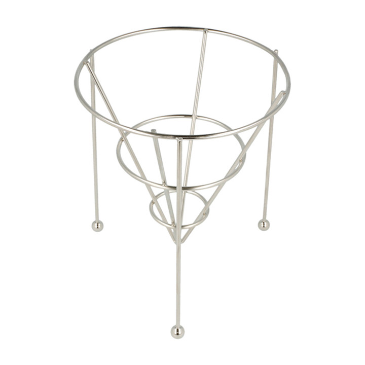 Serving Basket Containers Steel Stackable Ø12,7x15,2cm (12 Units)