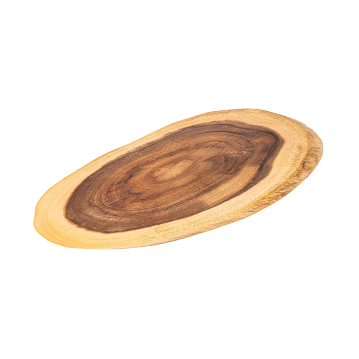 Wooden Serving Platter Oval shape 50,8x20,3x1,9cm (1 Unit) 