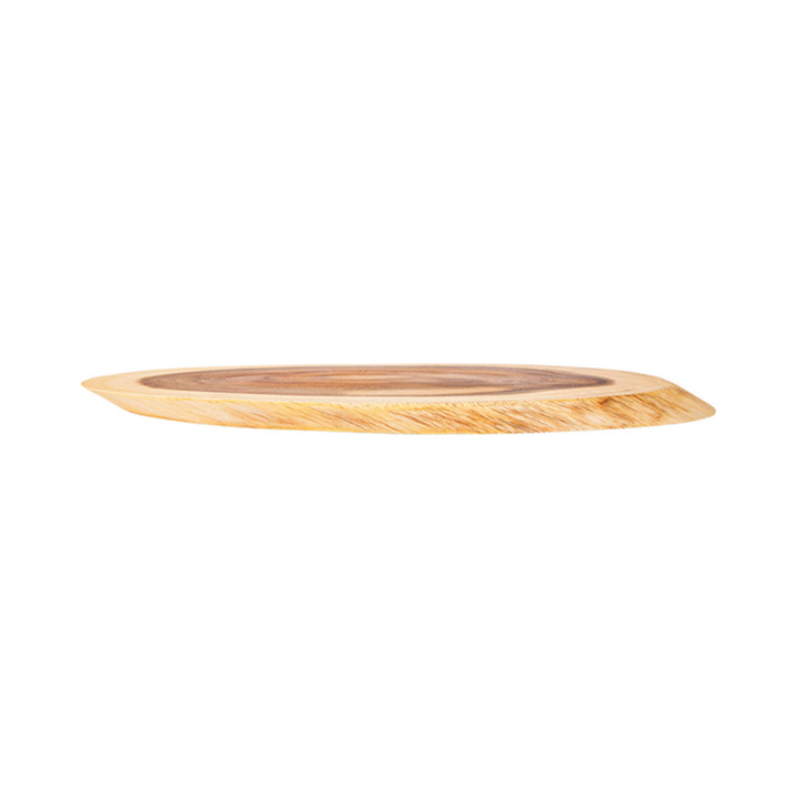 Wooden Serving Platter Oval shape 50,8x20,3x1,9cm (1 Unit) 