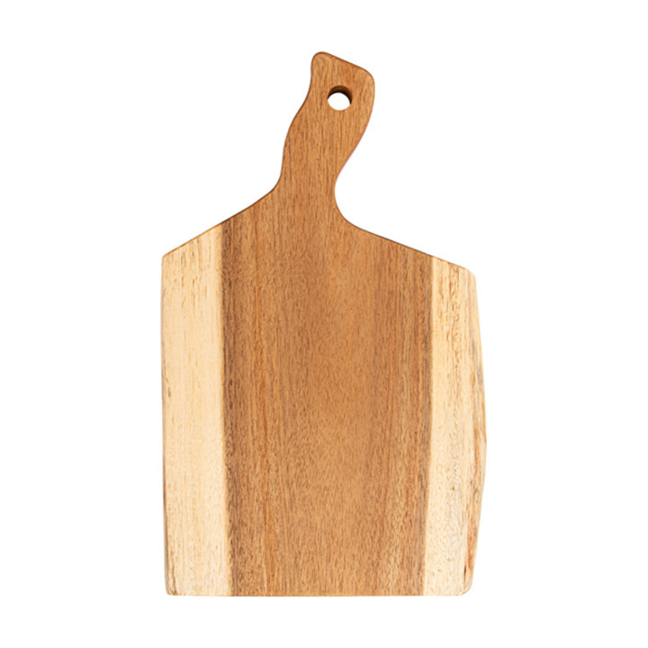 Wooden Serving Platter with Handle 30,5x20,3x1,9cm (12 Units)