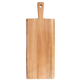 Wooden Serving Platter with Handle 50,8x15,3x1,5cm (8 Units)
