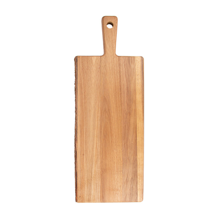 Wooden Serving Platter with Handle 50,8x15,3x1,5cm (8 Units)