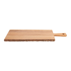 Wooden Serving Platter with Handle 50,8x15,3x1,5cm (8 Units)