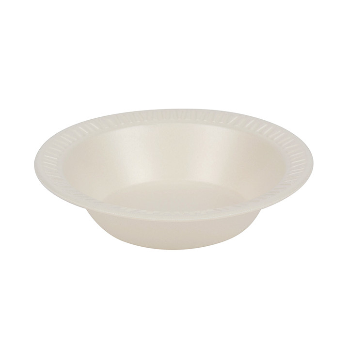 Foam Bowl Laminated Honey 120ml Ø11,5cm (125 Units)  