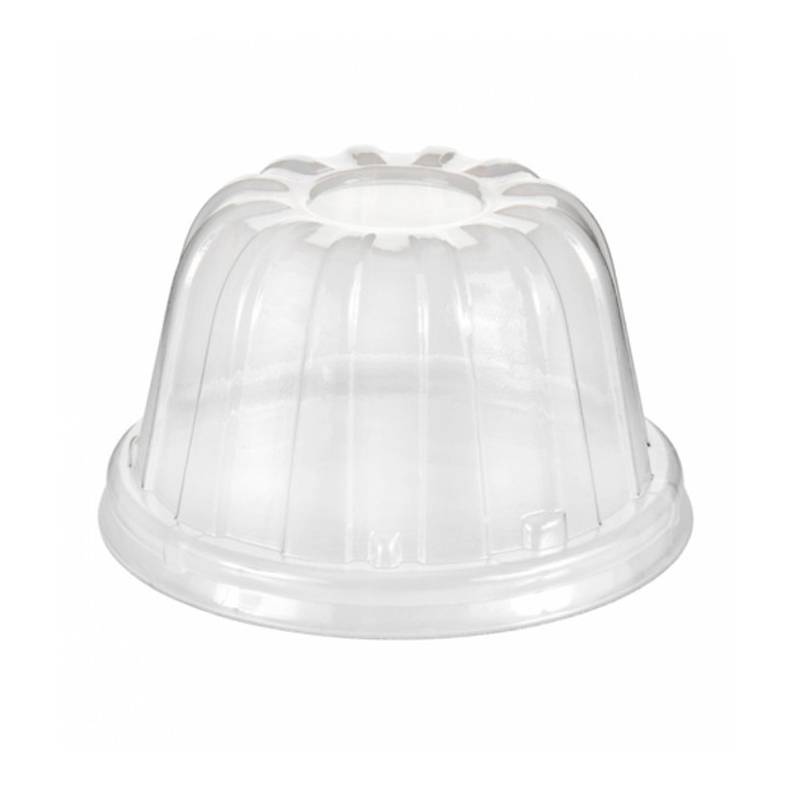 Plastic Dome Lid PS Clear Ø8,9cm (50 Units) 