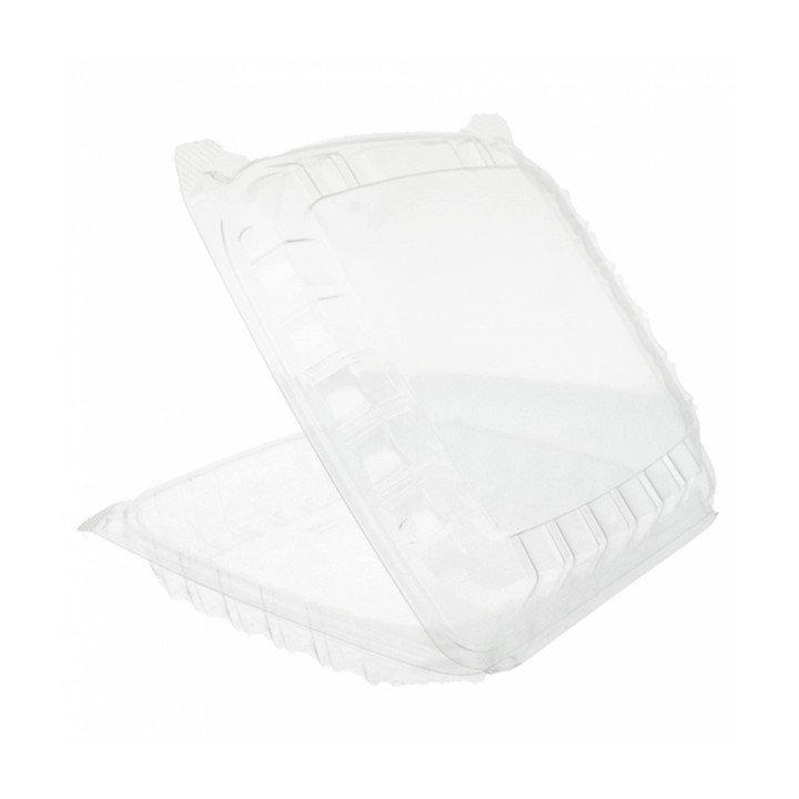 Plastic Hinged Deli Container OPS "Clear Seal" 220ml (125 Units)  