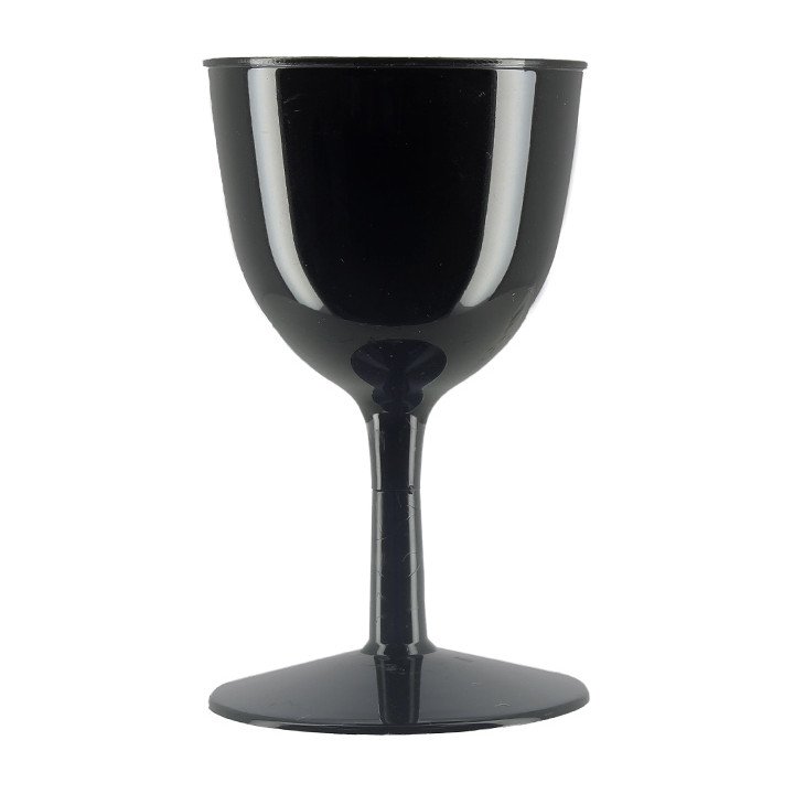 Plastic Tasting Cup Inyection Moulding PS Black 60 ml (10 Units) 