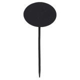 Bamboo Food Pick "Board" Oval shape 8x6x18cm (5 Units)