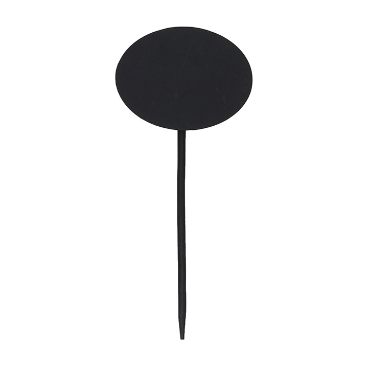 Bamboo Food Pick "Board" Oval shape 8x6x18cm (120 Units)