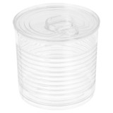 Tasting Plastic Tin Can PS Clear 110ml Ø6x5,7cm (25 Units) 